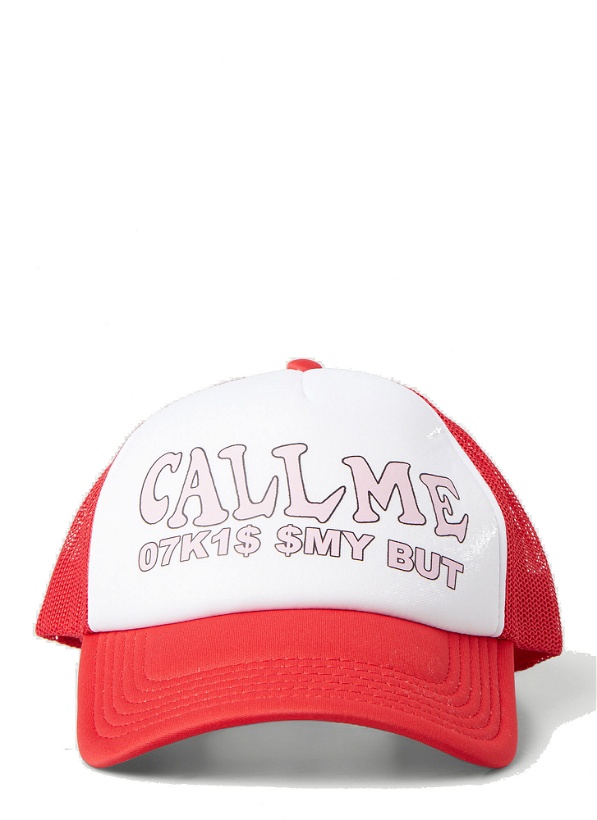 Photo: Call Me Trucker Hat in Red