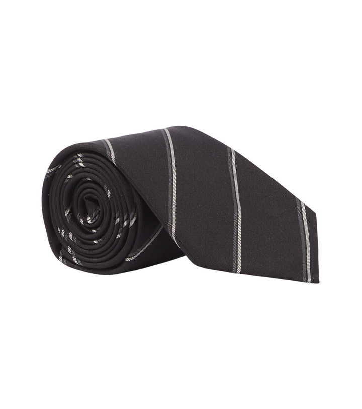 Photo: Saint Laurent Striped silk tie