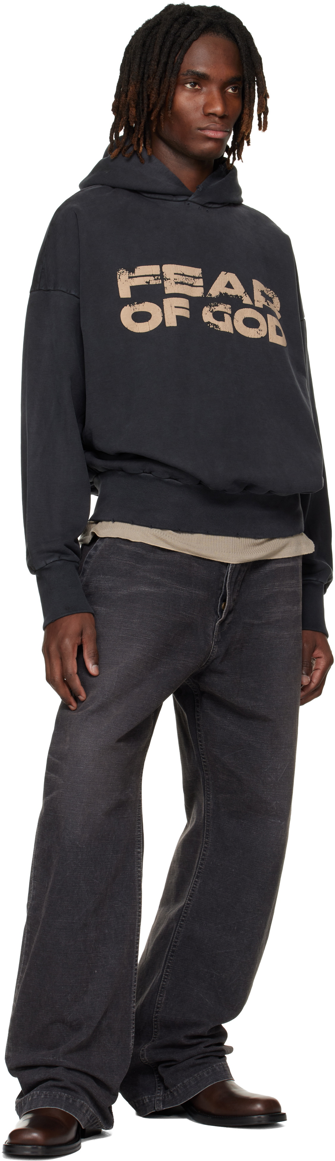 Fear of God Black 'Fear of God' Hoodie