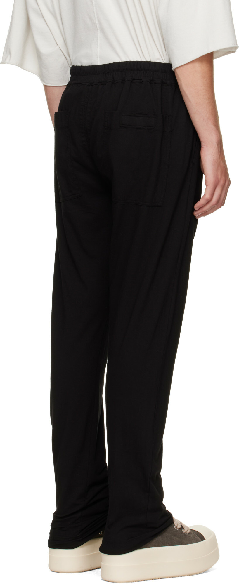 Rick Owens DRKSHDW Black Tower Berlin Drawstring Sweatpants