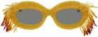 Marni Yellow RETROSUPERFUTURE Edition Ik Kil Cenote Sunglasses