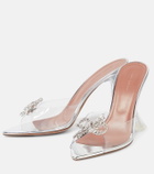 Amina Muaddi Rosie crystal-embellished PVC sandals