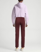 Manila Grace Womens Pants Burgundy
