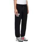 Off-White Black Motion Arrow Cuffed Sweatpants