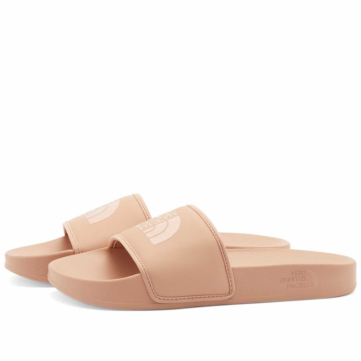 Photo: The North Face Women's Base Camp Slide in Cream/Pink