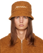 Marni Orange Embroidered Bucket Hat