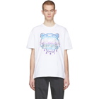 Kenzo White Limited Edition Holiday Tiger T-Shirt