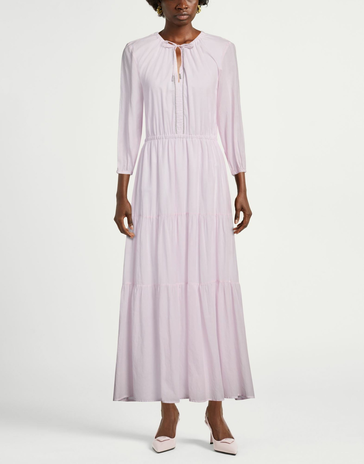 Peserico Womens Maxi dress Light in Pink