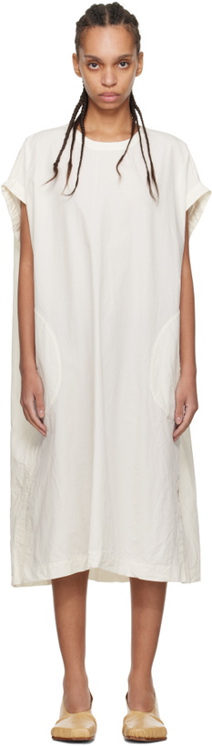Photo: CASEY CASEY Off-White Odem Midi Dress