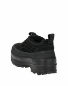 Diemme Badia Basso Shearling Womens Sneakers in Black