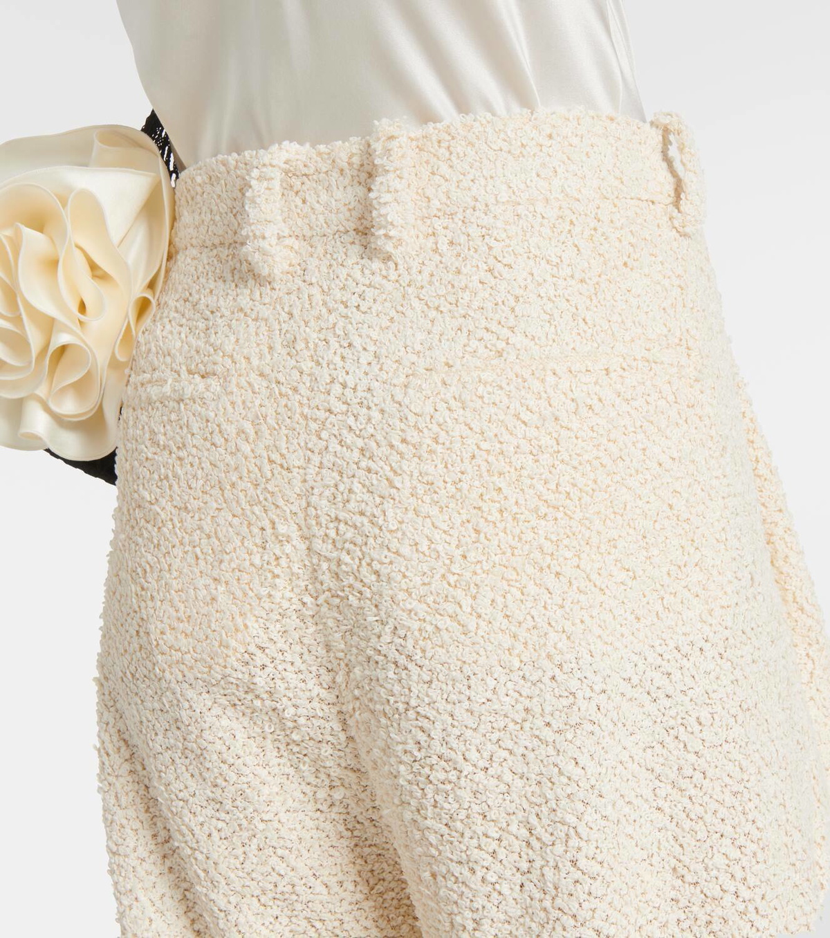 パンツ MAGDA BUTRYM PANTS (160724 CREAM) Crochet pants in cream