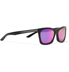 Balenciaga - D-Frame Acetate and Silver-Tone Mirrored Sunglasses - Black