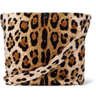 Wacko Maria - Leopard-Print Cotton-Velvet Tote Bag - Neutrals
