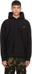 Carhartt Work In Progress Black American Script Hoodie