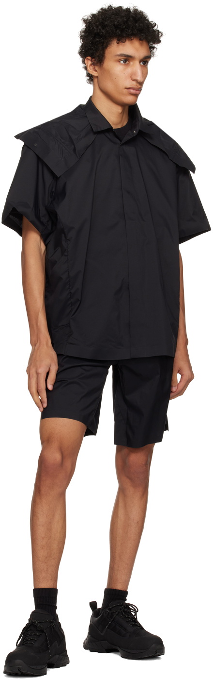 Goldwin 0 Black Wind Shorts