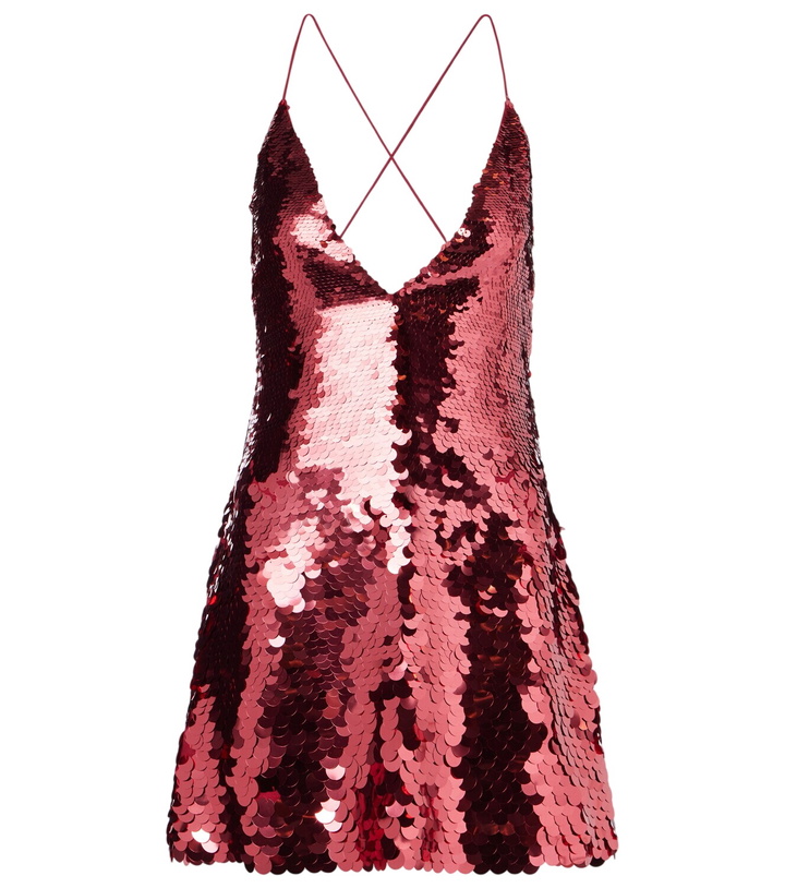 Photo: Alex Perry Sequined open-back minidress
