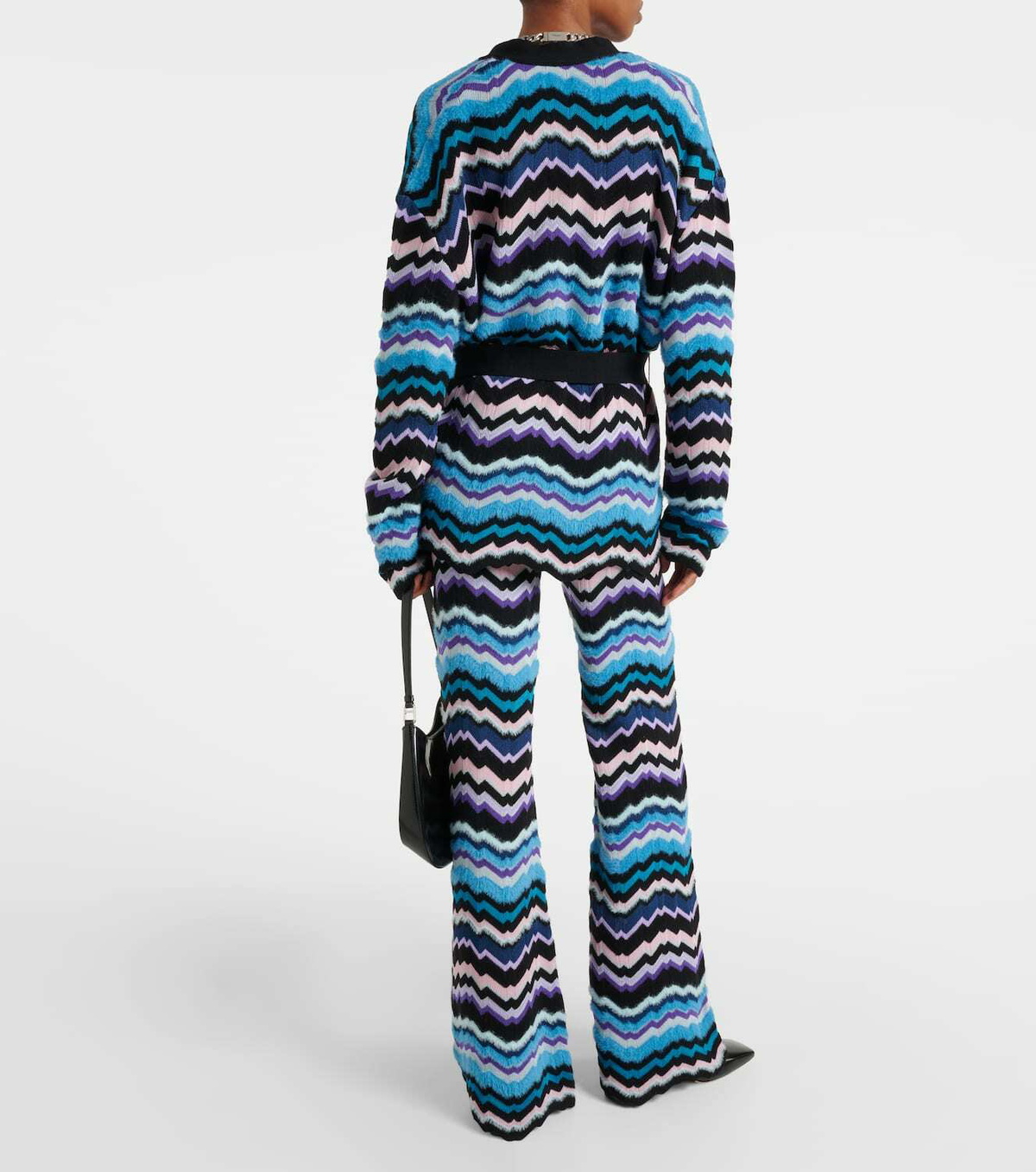MISSONI UOMO ジグザグパターン カーディガン MISSONI ジグザグパターン カーディガン トップス