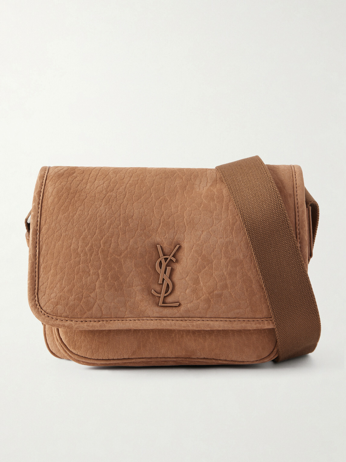 SAINT LAURENT - Niki Nubuck Shoulder Bag