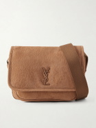 SAINT LAURENT - Niki Nubuck Shoulder Bag