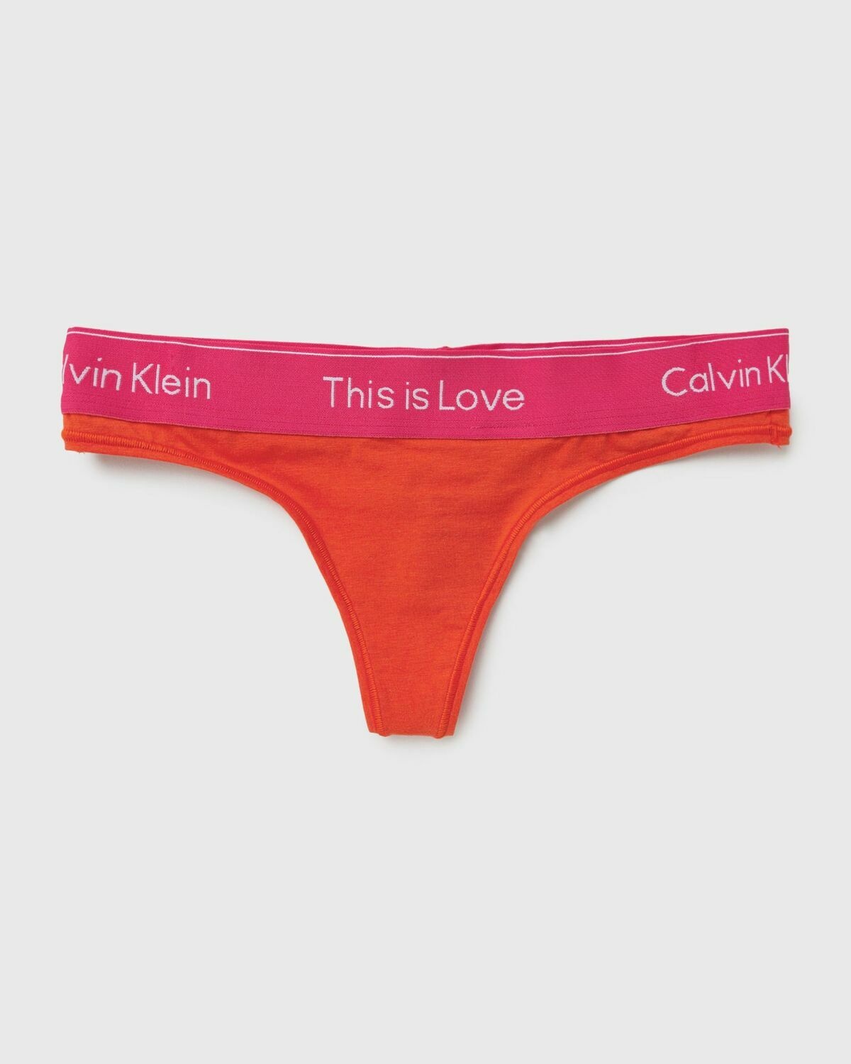 Calvin Klein Underwear Wmns Thong Red - Womens - Panties Calvin Klein  Underwear