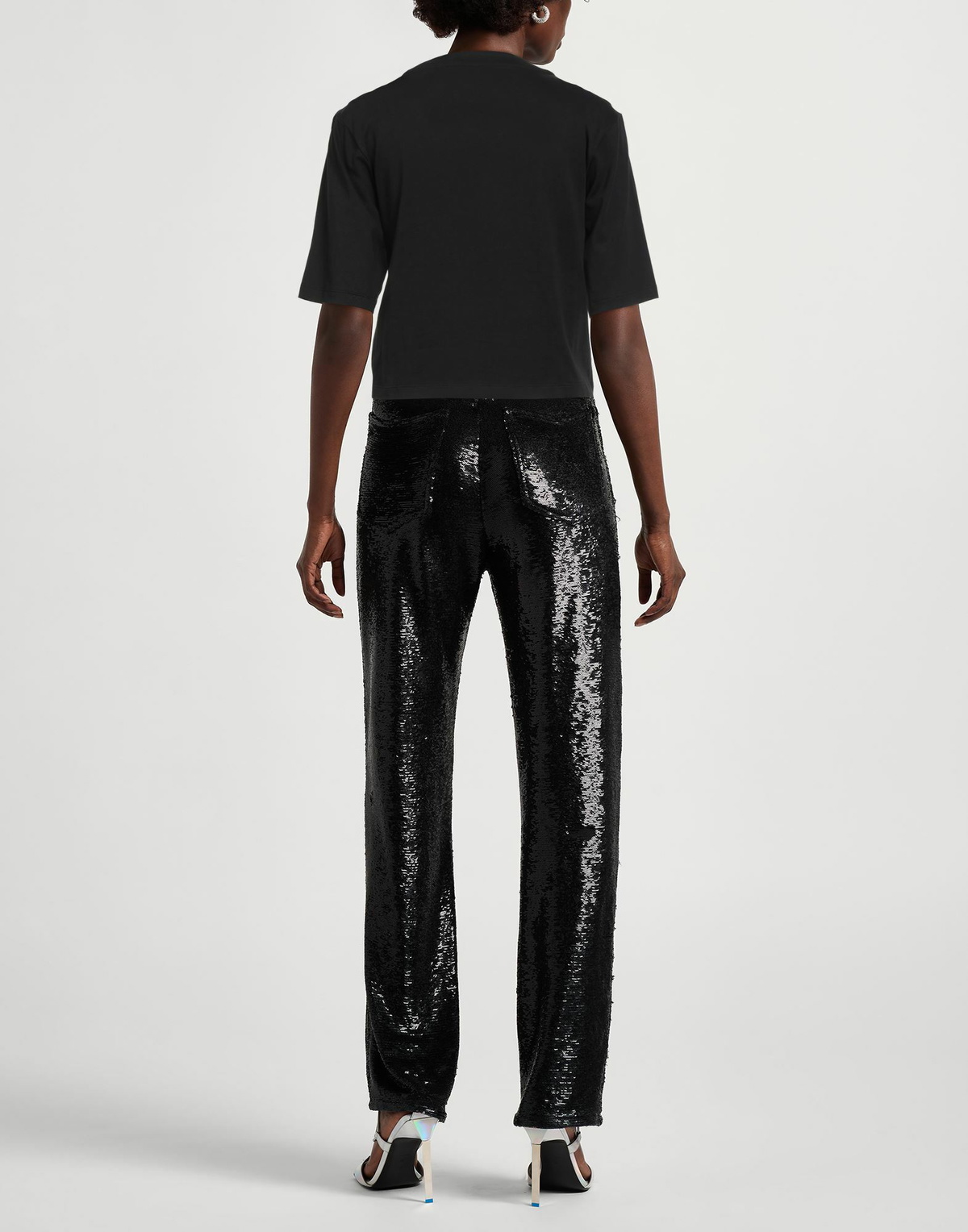 Sandro Womens T-shirt in Black