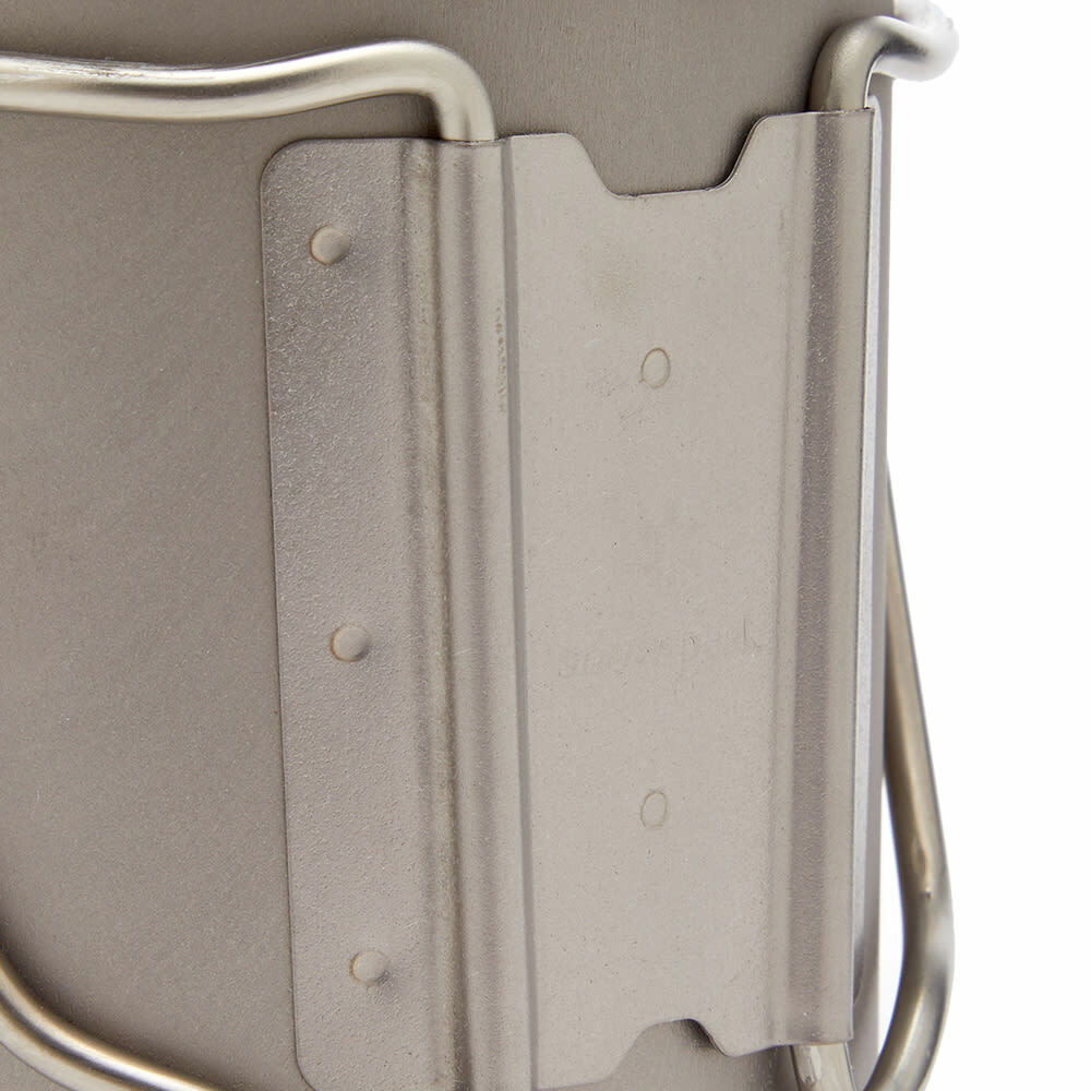 Snow Peak Titanium Single Wall Mug - 450ml in Silver