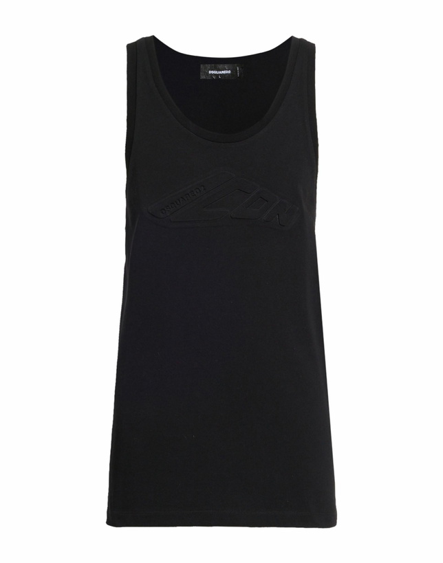 Photo: Dsquared2 Mens Tank top in Black