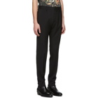 Dsquared2 Black Wool Admiral Trousers