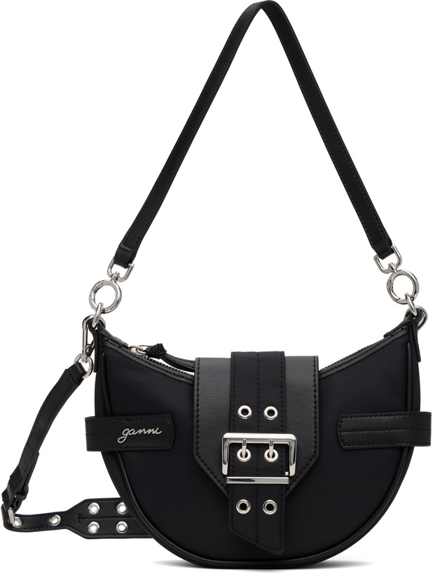 Photo: GANNI Black Small Bucky Crossbody Bag