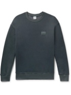 NN07 - Briggs Logo-Appliquéd Cotton-Jersey Sweatshirt - Gray