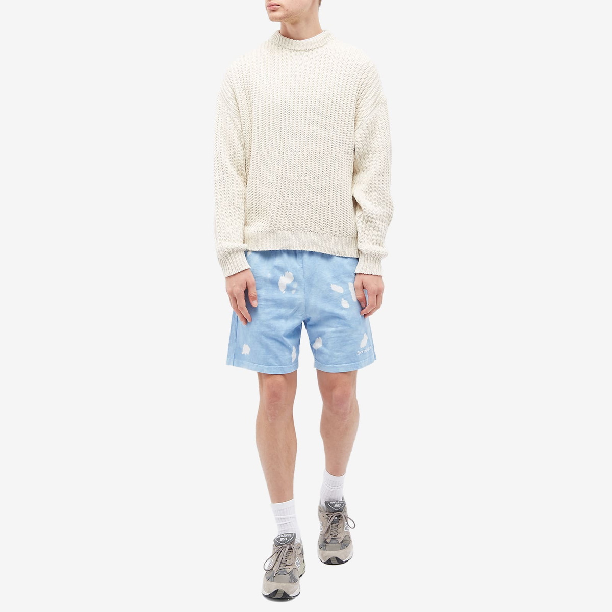 Serif Logo Gym Shorts