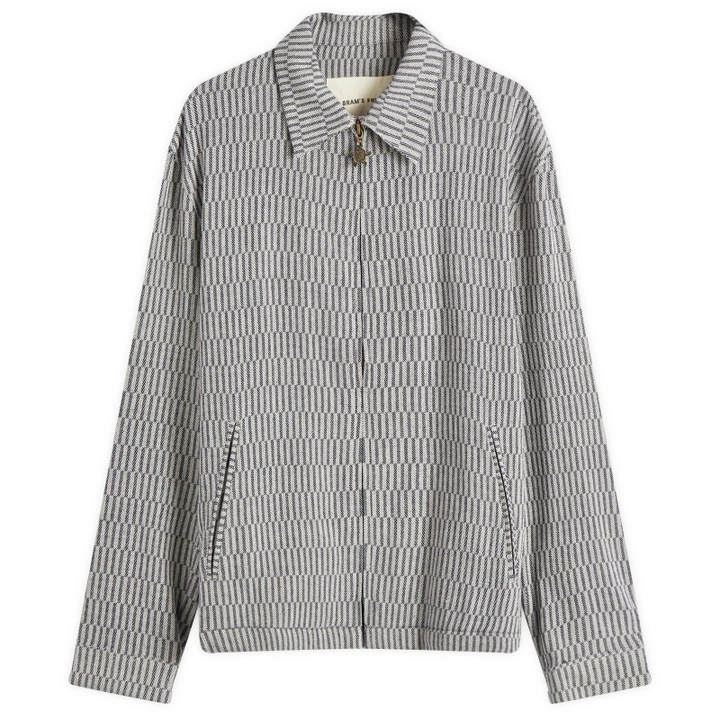 Photo: Bram's Fruit Men's Teacloth Overshirt in Navy