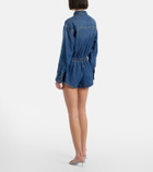 Self-Portrait Denim romper