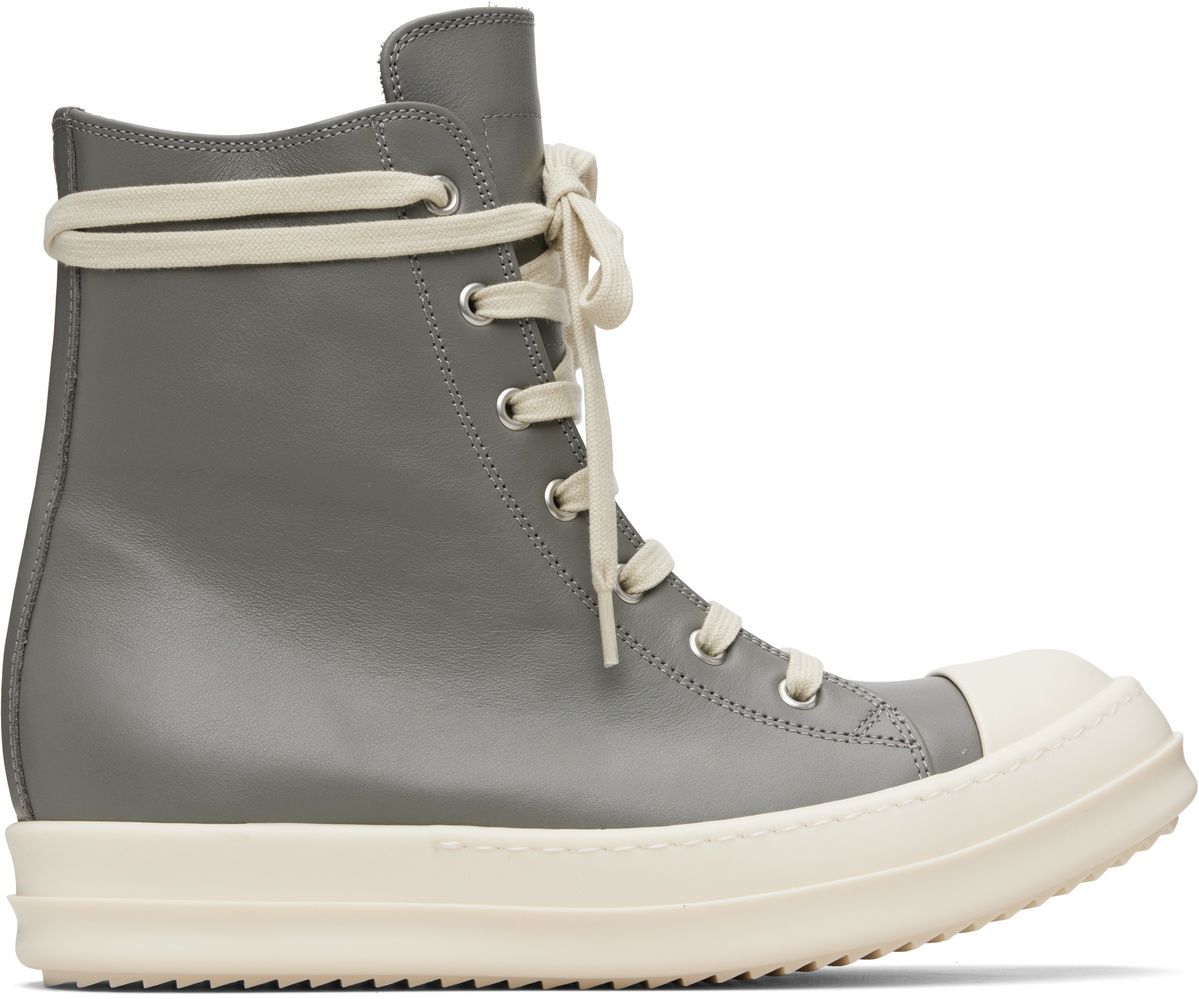 Rick Owens Gray Temple Sneakers Rick Owens