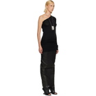 Rick Owens Black Tower Ziggy Minidress