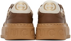 Gucci Brown GG Sneakers