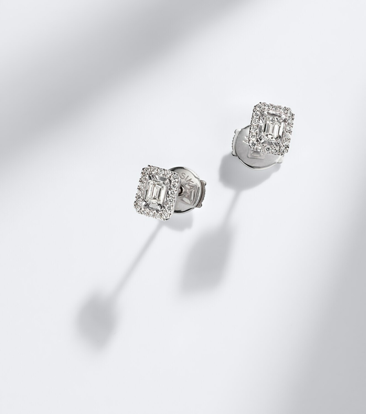 Messika Joy 18kt white gold earrings with diamonds