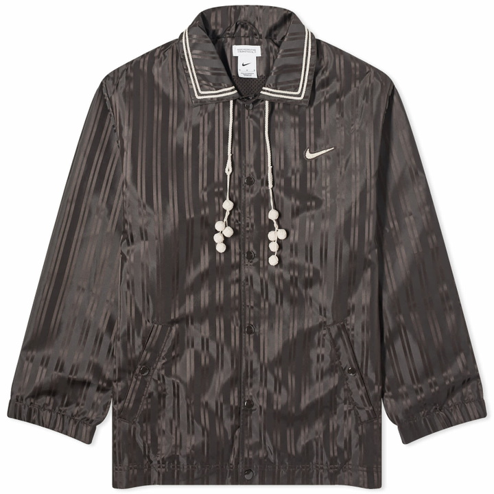 Photo: Nike x Bode Scrimmage Jacket in Shadow Brown/Shadow Brown