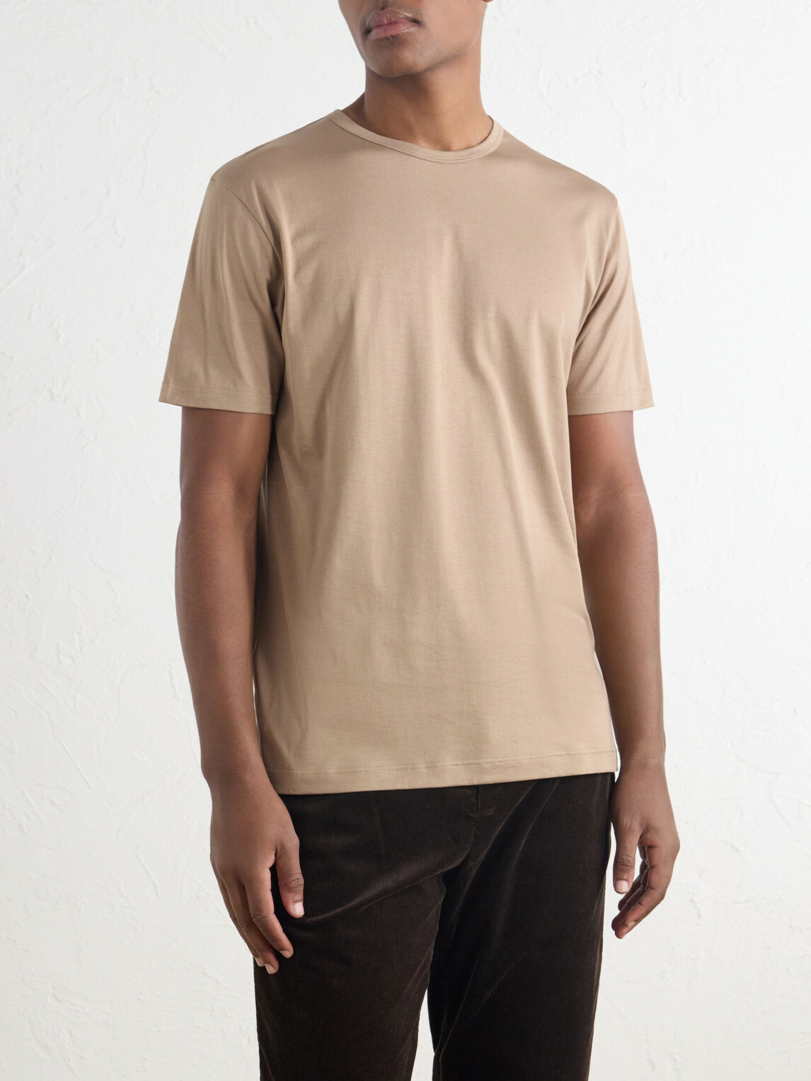 Sunspel - Cotton-Jersey T-Shirt - Neutrals