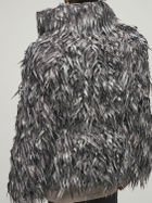 BALENCIAGA - Laser Cut Faux Fur Jacket