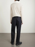 A.P.C. - Renato Straight-Leg Pleated Twill Trousers - Black