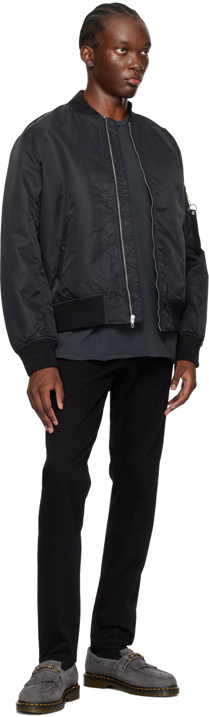 rag & bone Navy Miles T-Shirt Rag and Bone