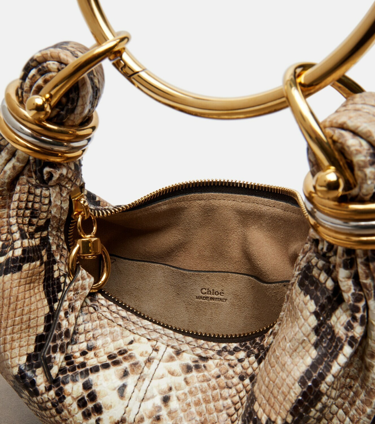 Chloé Bracelet Small leather top-handle bag