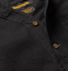 Neighborhood - Collarless Denim Overshirt - Black