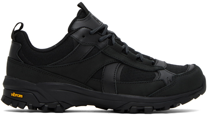 Photo: Norse Projects ARKTISK Black Mesh Runner Sneakers