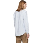 Polo Ralph Lauren Navy & White Striped Oxford Shirt