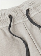 James Perse - Tapered Supima Cotton-Jersey Sweatpants - Gray