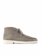Loro Piana - Walk and Walk Suede Chukka Boots - Gray