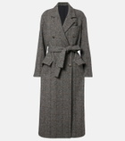 Brunello Cucinelli Double-breasted alpaca-blend coat