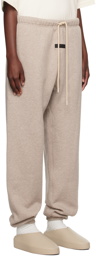 Fear of God ESSENTIALS Beige Drawstring Lounge Pants